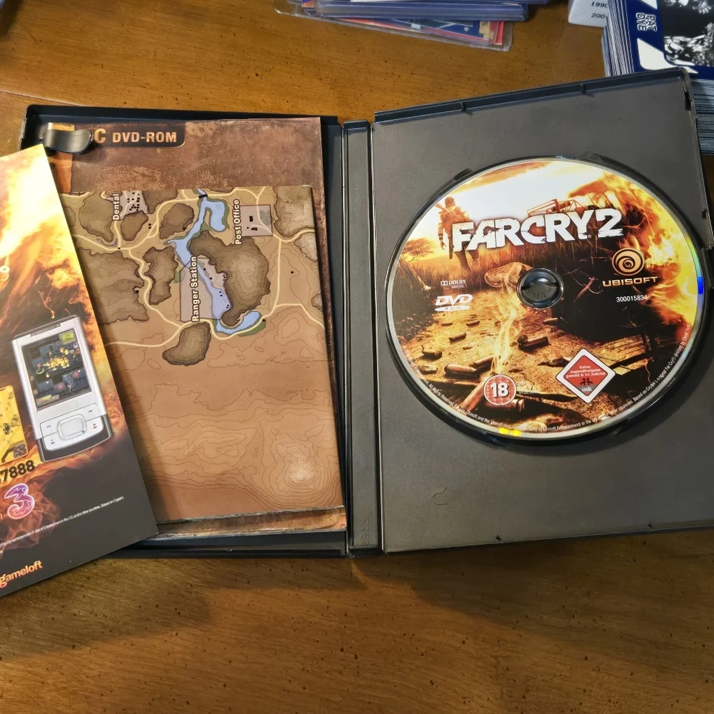 Far Cry 2 PC DVD-ROM by - Black and Orange